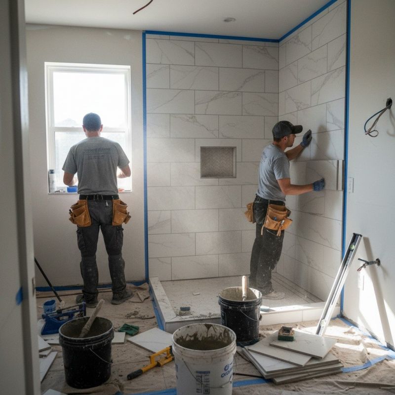 Shower Floor Tiling in Denver, CO