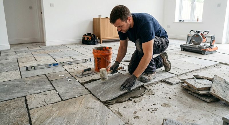 Terrazzo Flooring Installation in Kansas City, KS