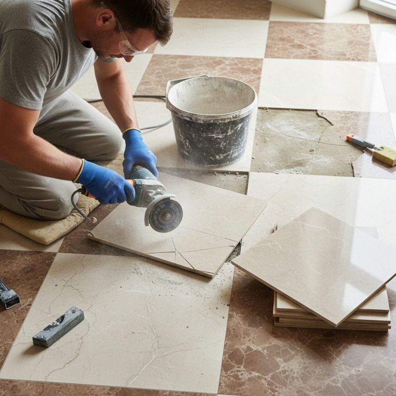 Terrazzo Floor Repair