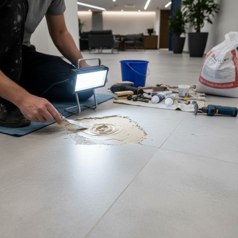 Tile Floor Reglazing