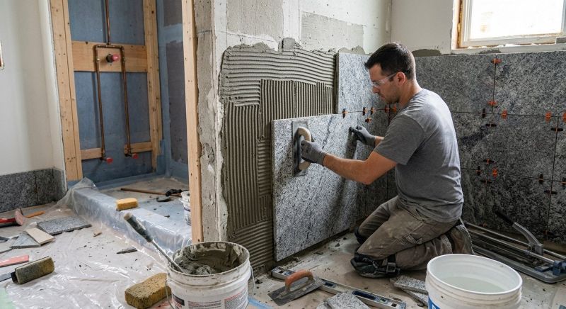 Granite Tile Installation in Wilmington, NC