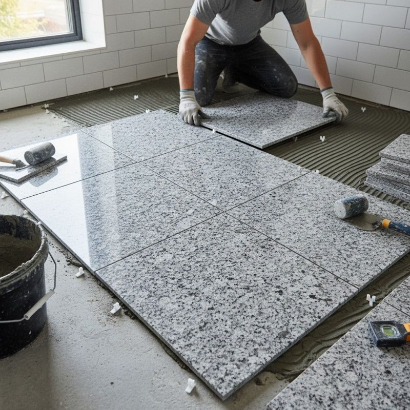 Granite Tile Installation in Alpharetta, GA