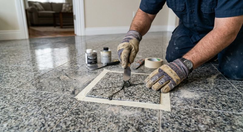 Granite Tile Repair in Olathe, KS