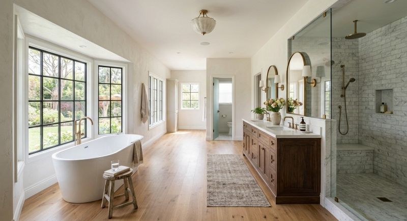 Luxury Bathroom Installation in Nashua, NH