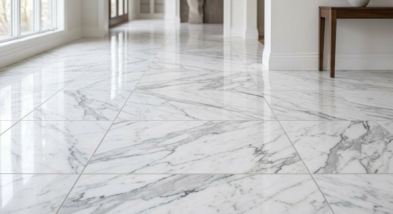 Marble Floor Replacement in Overland Park, KS