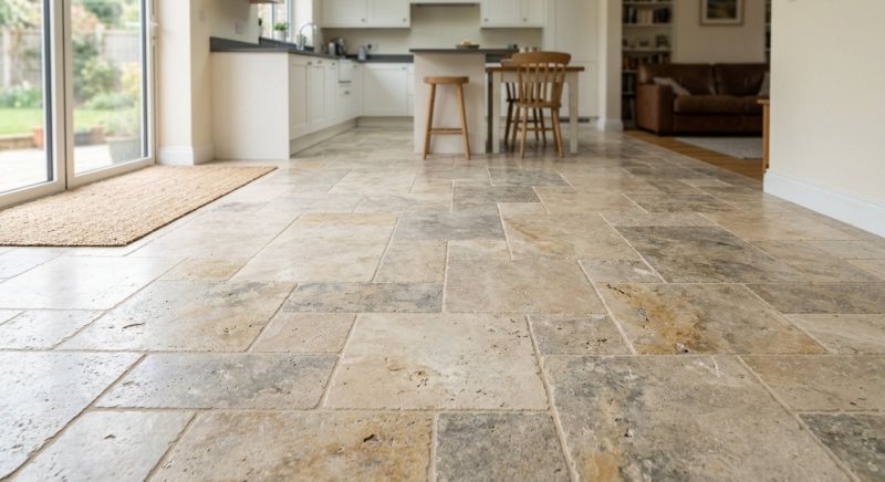Stone Floor Installation in Kansas City, KS