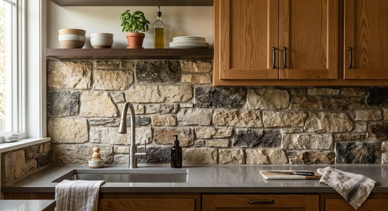Stove Backsplash Installation in Wilmington, NC