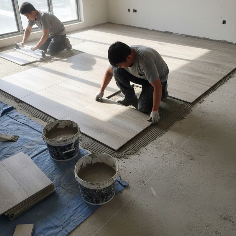 Tile Floor Renovation in Frederick, MD