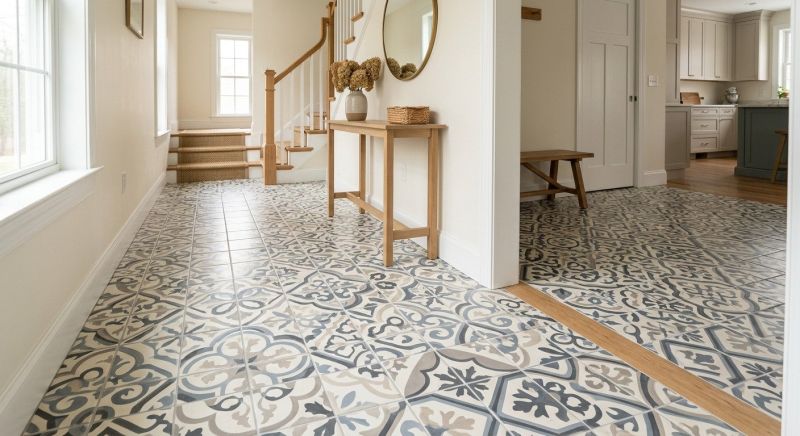 Tile Floor Renovation in Frederick, MD