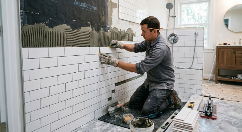 Tile Shower Renovation in Boise, ID