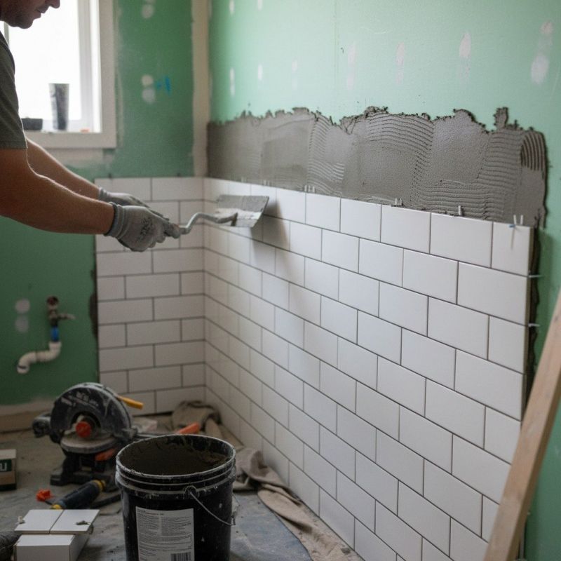 Tile Surround Installation in Conroe, TX